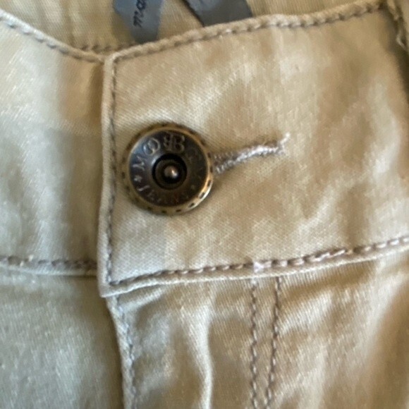 Boom boom jeans khaki pants, distressed look skinny zipper legs NWT size 5 - Picture 4 of 10